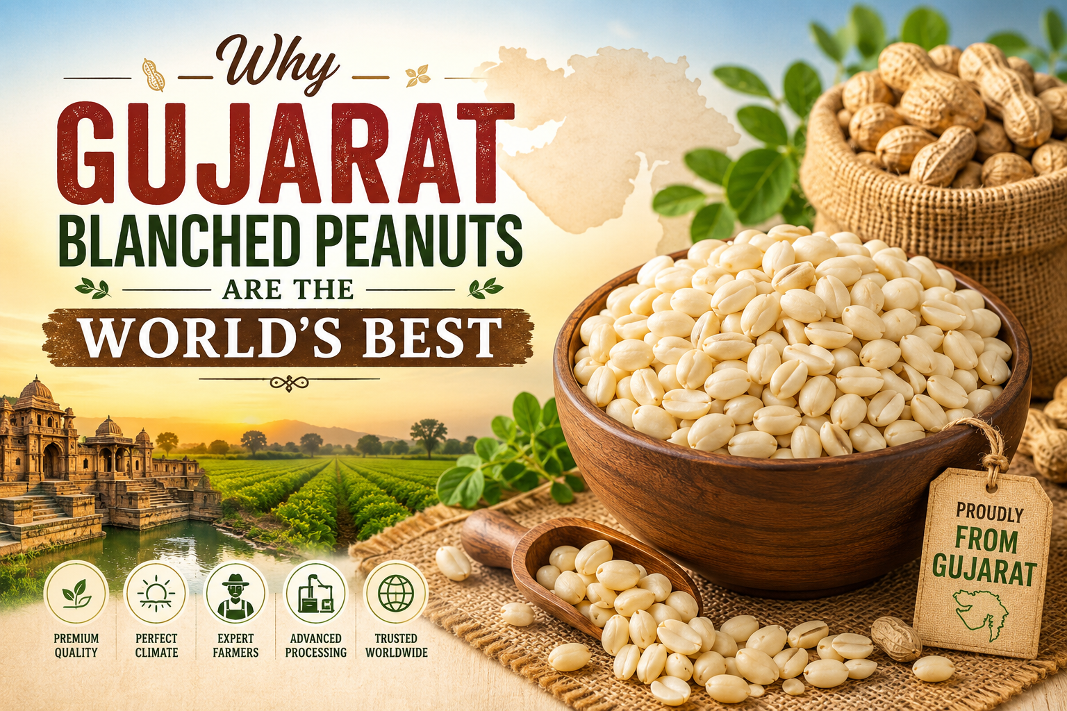 Why Gujarat Blanched Peanuts Are the World's Best