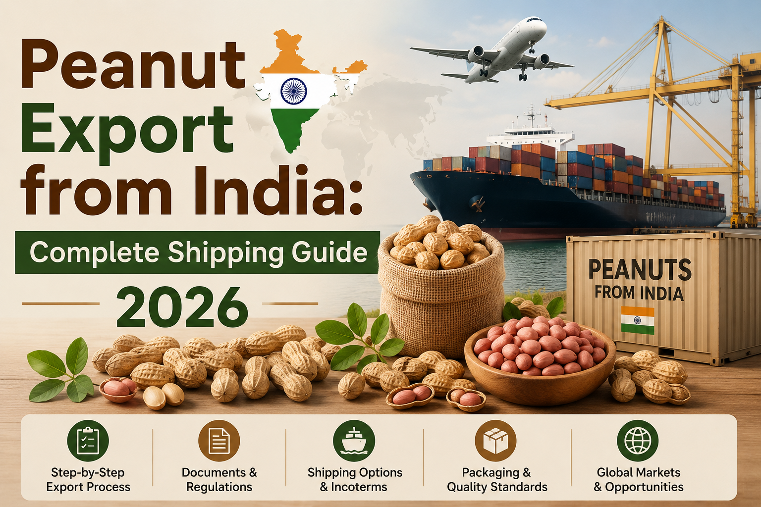 Peanut Export from India: Complete Shipping Guide